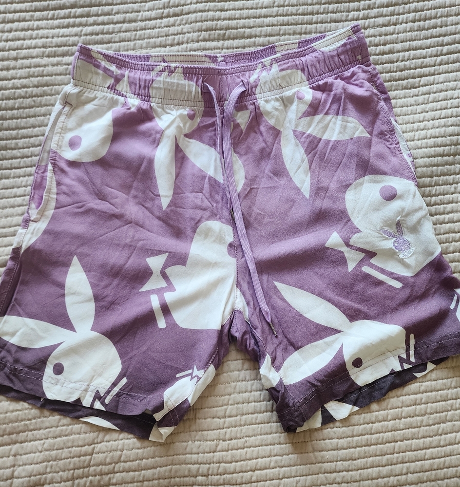 Playboy Purple Men's Shorts